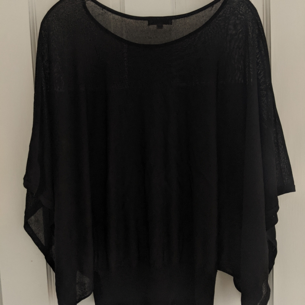 Black Rayon GNO Blouse